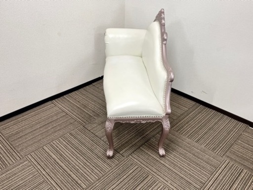 ?激安‼️ 輸入家具 姫系 ソファー コンパクト ロココ調家具 ソファ?SF0