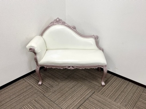 🌟激安‼️ 輸入家具 姫系 ソファー コンパクト ロココ調家具 ソファ🌟SF0