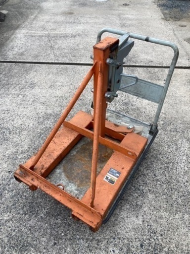 ◆株式会社大阪タイユー フォークリフト用ドラム運搬アタッチメント カムオート CA-N1-S◆ドラム缶 リフト◆