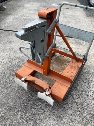 ◆株式会社大阪タイユー フォークリフト用ドラム運搬アタッチメント カムオート CA-N1-S◆ドラム缶 リフト◆