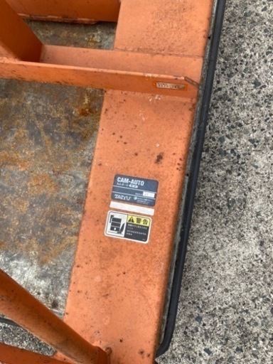 ◆株式会社大阪タイユー フォークリフト用ドラム運搬アタッチメント カムオート CA-N1-S◆ドラム缶 リフト◆