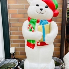【希少】EMPIRE製 特大クリスマスベアーの画像