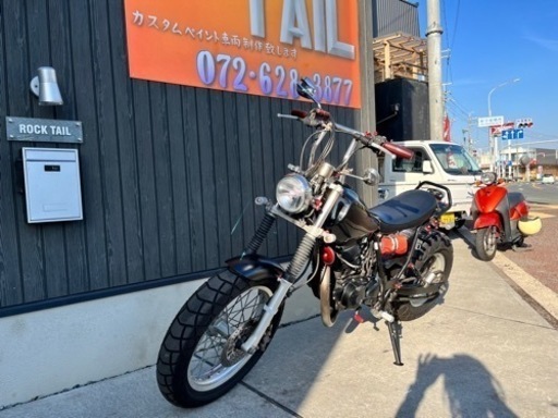 ☆23万円TW200 セル付きヤマハTW DG07J 実働車ロンスイ (イワオ) 高槻