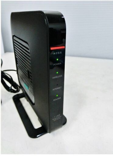 BUFFALO　Wi-Fiルーター　WSR-1166DHP2　AirStation HighPower Giga 　ブラック　バッファ バッファロー AirStation HighPower Giga WSR-1166DHP オークション 