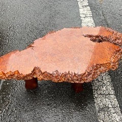 花梨（カリン）ローテーブル小の画像