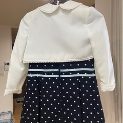 女の子ワンピース　卒園式、入学式用130サイズの画像