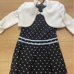 女の子ワンピース　卒園式、入学式用130サイズの画像