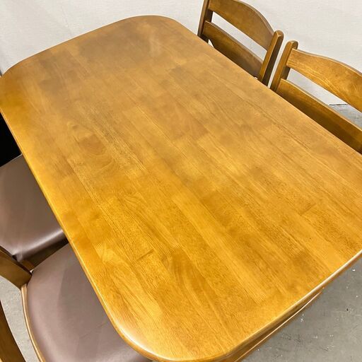  13850  大塚家具 ダイニングテーブル　椅子4脚   ◆大阪市内・東大阪市他 5,000円以上ご購入で無料配達いたします！◆ ※