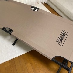 Coleman Trailhead II Cot Tan / コールマン トレイルヘッドII コット キャンプ アウトドア キャンピングベッド 簡易ベッド [タン] の画像
