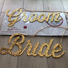 結婚式♡BLOOM & BRIDE プレート