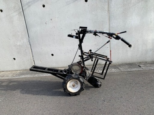 【元除雪機】管理機改造、おもちゃ