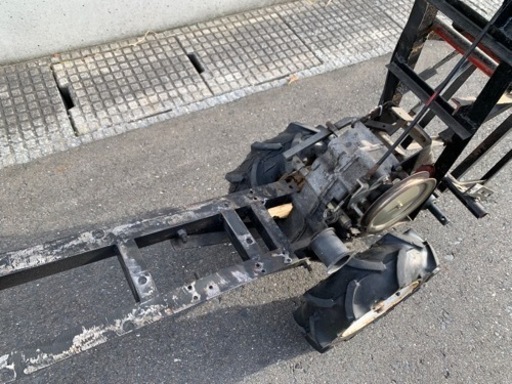 【元除雪機】管理機改造、鉄屑 元除雪機】管理機改造、鉄屑