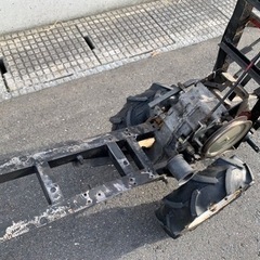 元除雪機】管理機改造、おもちゃ