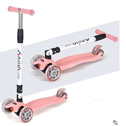 【お買い得‼️】光る♪ 3輪キッズスクーター キックボード イージースケーター