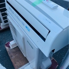 配送取付込み金額 アイリスオーヤマ エアコン 6畳用 冷暖房 室外機