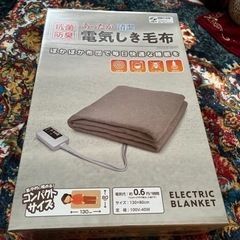 電気式毛布