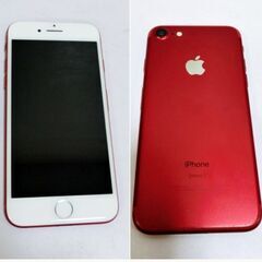 Apple　iPhone7　256GB　RED　動作良好　バッテリー85%　SIMフリー　アップル　赤　充電器付き　イヤホン付き　元箱あり Apple iPhone7 256GB RED 動作良好 バッテリー85% SIMフリー アップル