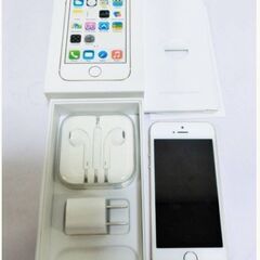 Apple　iPhone　5S　64GB　GOLD　ME340J...