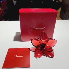 【愛品館 市原店】バカラ ブルーム 花 クリスタル
