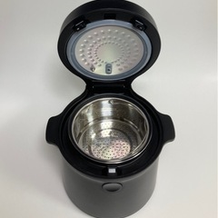 LOCABO 糖質カット炊飯器 JM-C20E-B ブラックの画像