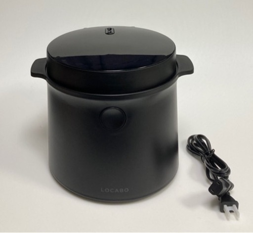 LOCABO 糖質カット炊飯器 JM-C20E-B ブラック