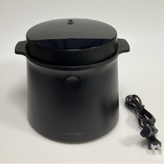 LOCABO 糖質カット炊飯器 JM-C20E-B ブラック