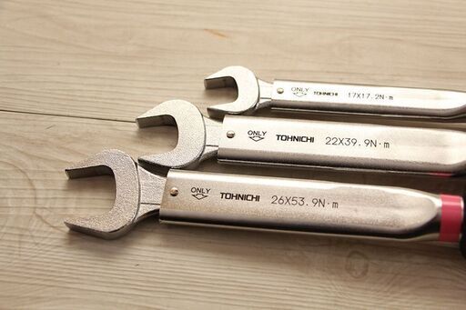3本セット 東日 TOHNICHI トルクレンチ 17×17.2N・m 22×39.9N・m 26×53.9Nm スパナヘッド 計測 測定 検査 ハンドツール トーニチ (HD1745ktxY)