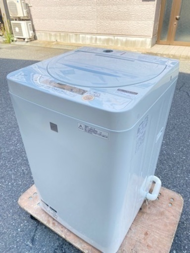 【美品】2017年製　SHARP 洗濯機　4.5kg