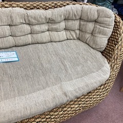 ★大人気★ウォーターヒヤシンス　ソファ　2人掛けの画像