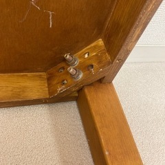 【お渡し決定済み】木製机　小の画像