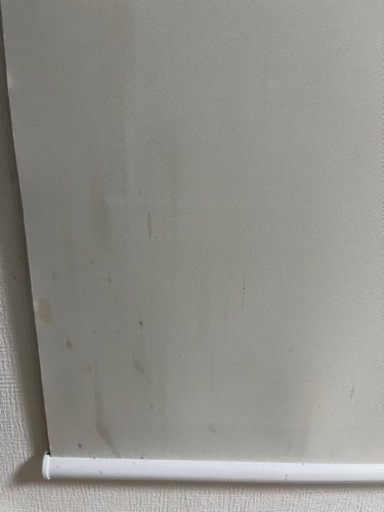 一級遮光　プルコード式ロールカーテン　×2