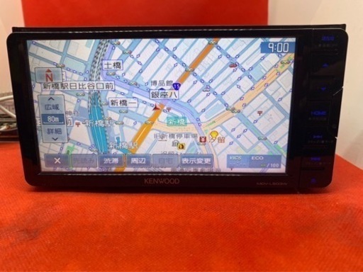 KENWOOD上級　2023地図MDV-L503W 新品パーツ＋新品バックカメラ　す1