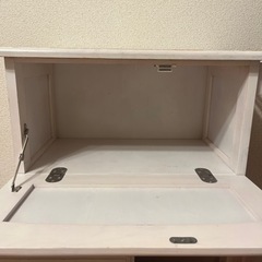 ワゴン　オフホワイト　収納ラック　キャスター付きの画像