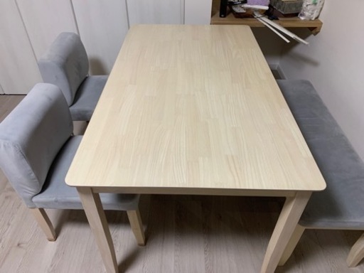 予定者決まりました　ダイニングテーブルセット　お引取り限定