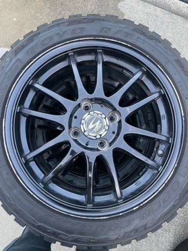 軽トラ　タイヤホイール付き4本セット　165/60R15