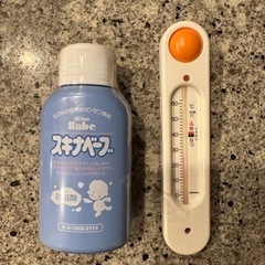 未使用　お風呂セット(スキナベープ、湯温計)