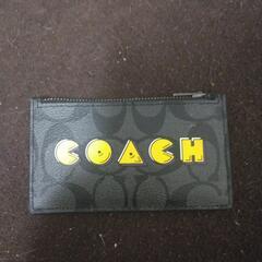COACH　パックマンコラボ　カード五枚収納　小銭入れ