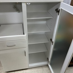 J2803 ニトリ レンジ台  キッチン収納  レンジボード ハイタイプレンジボード クリーニング済み