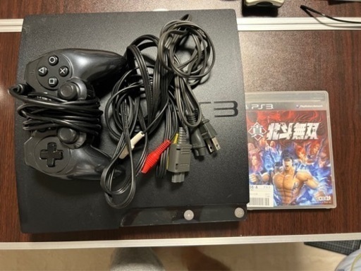 【稼働確認済み】プレステ3本体とコントローラーとケーブル