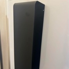 ニトリ　マグネット収納 バスタオルホルダー(FLATブラック) 