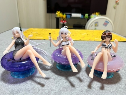 アクアフロートガールフィギュア