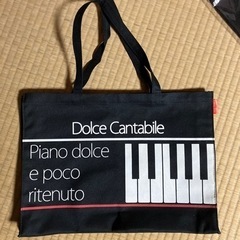 ピアノラインレッスンバッグ　新品❗️と美品✨の画像