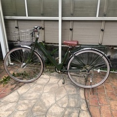 27インチ　シティサイクル　中古