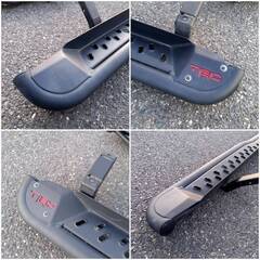 ~SOLD!~【中古品】 TRD ハイラックス GUN125 サイドステップ ブラケット付きの画像