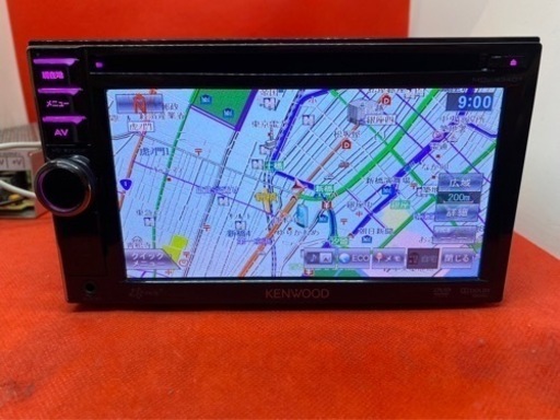 KENWOOD 簡単操作　MDV-434DT  フルセグ　新品バックカメラ付き　し2