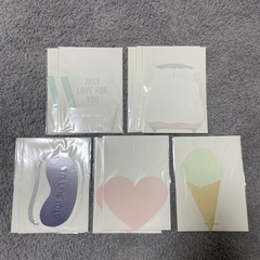 メッセージカード／ジェラートピケ