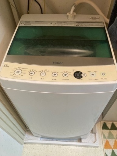 洗濯機　ハイアール製　JWC-55A