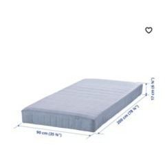 IKEA マットレス　シングル　2段ベッド⚠️10月29日までの画像
