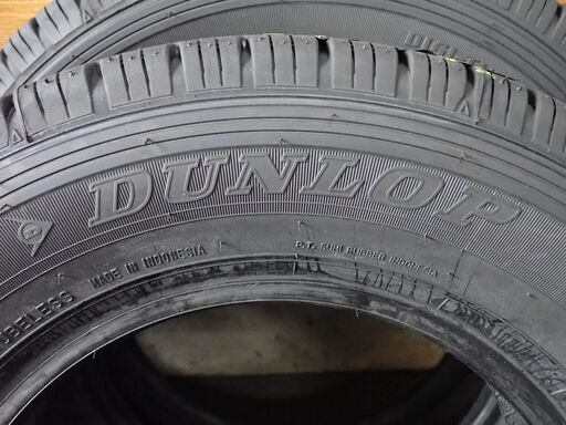 【お取引終了！】★(A-2)軽トラ・軽バンに！DUNLOP 145/80R12 80/78N VAN01 TL 4本セット!工賃込み2