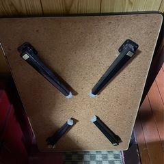 かわいい折りたたみ机　美品の画像